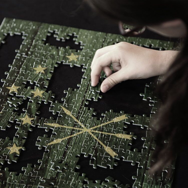 Circassian Flag Puzzle 500 pieces, great gift