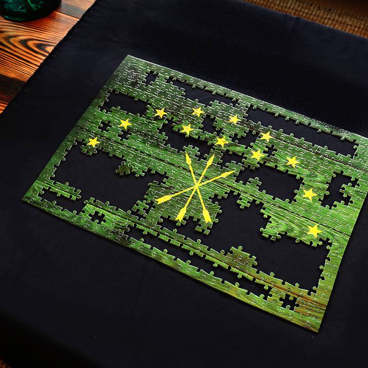 Circassian Flag Puzzle 500 pieces, great gift - Image 5