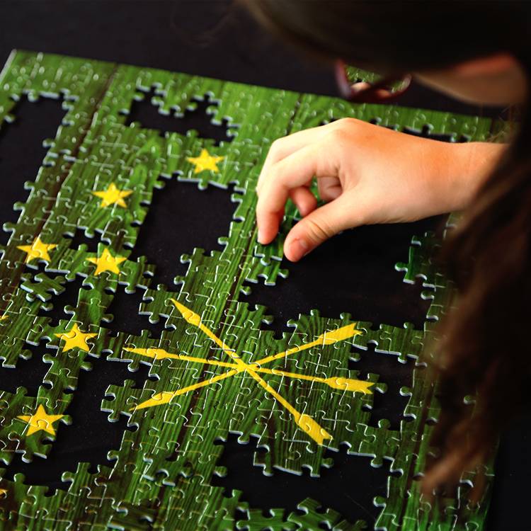 Circassian Flag Puzzle 500 pieces, great gift - Image 8