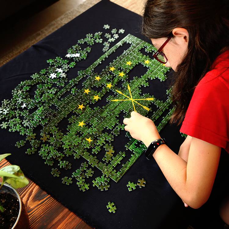 Circassian Flag Puzzle 500 pieces, great gift - Image 3