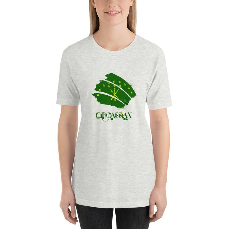 Circassian Flag Short-Sleeve Unisex T-Shirt