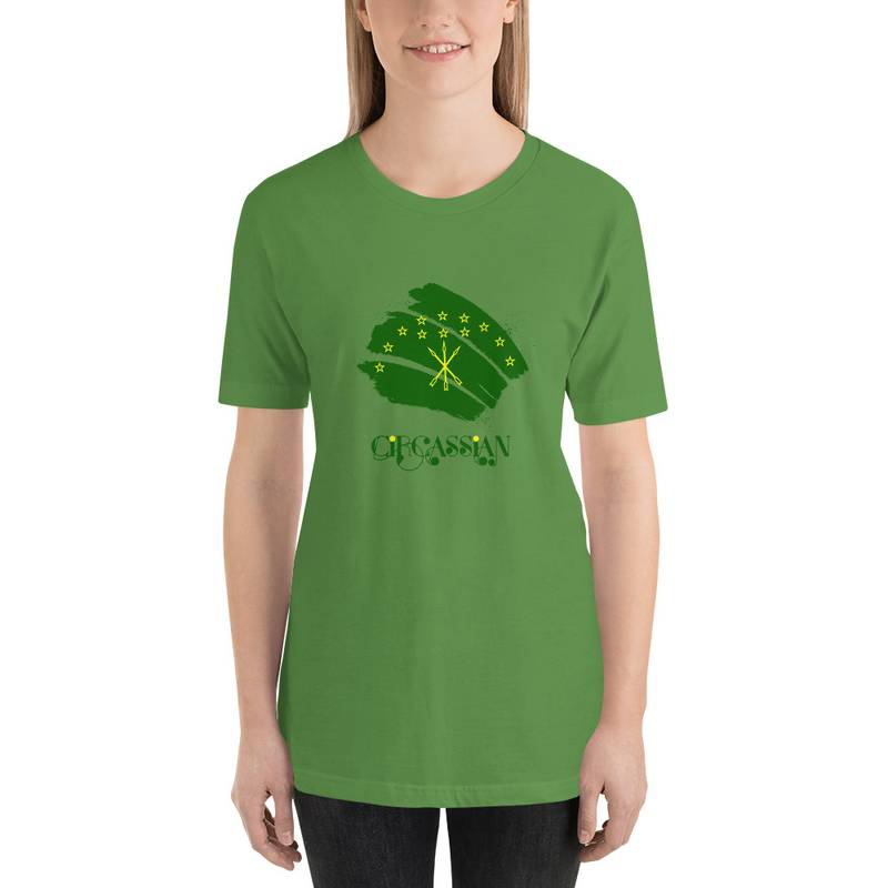 Circassian Flag Short-Sleeve Unisex T-Shirt - Image 7